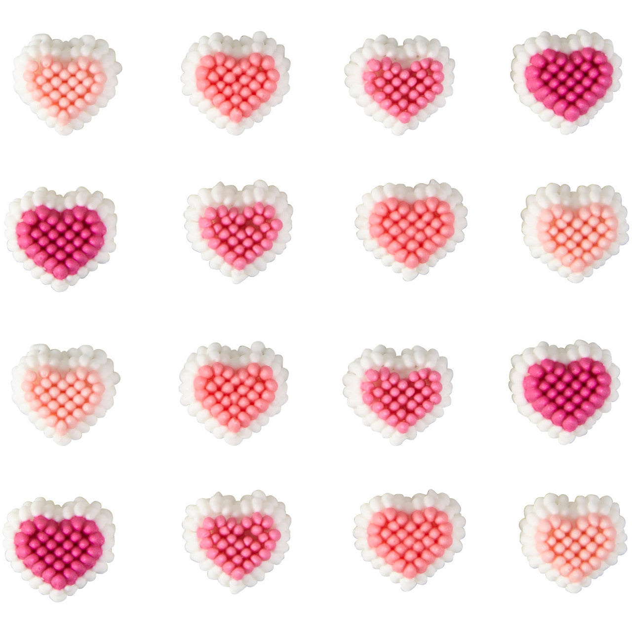 Mini Heart Icing Decorations, 81 ct.