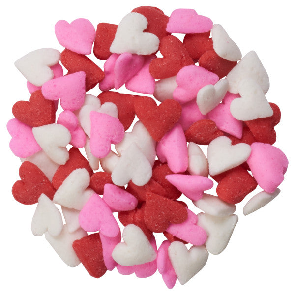 Mini Heart Sprinkles