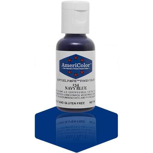 Navy Blue Soft Gel Paste, .75 oz