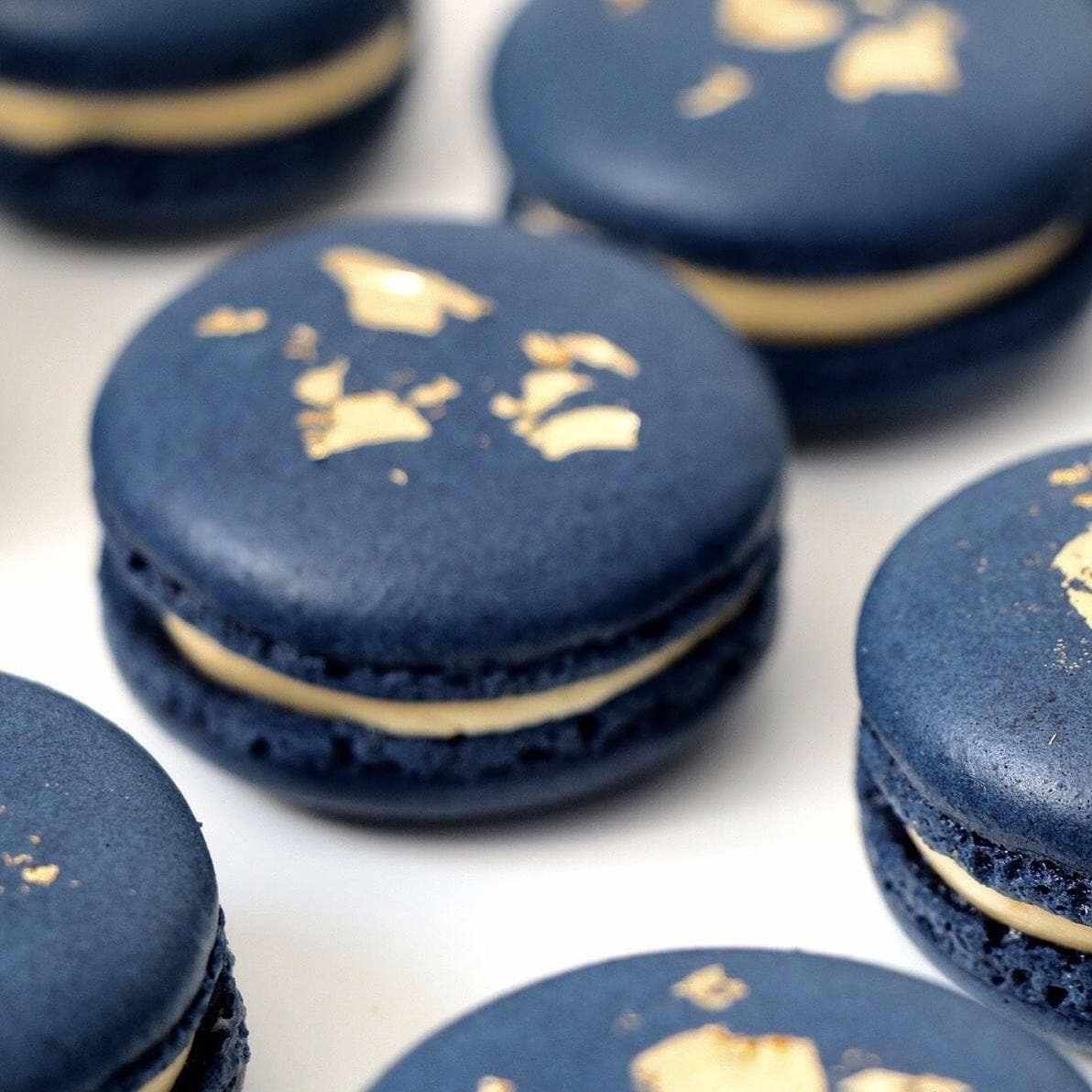 Navy Blue Luster Dust, Edible Glitter, Bakell