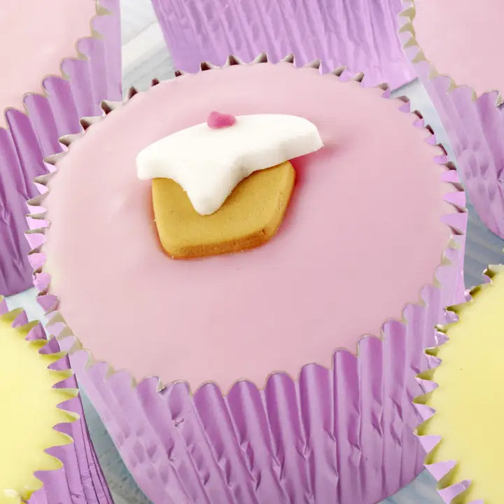 Pink Foil Cupcake Liners