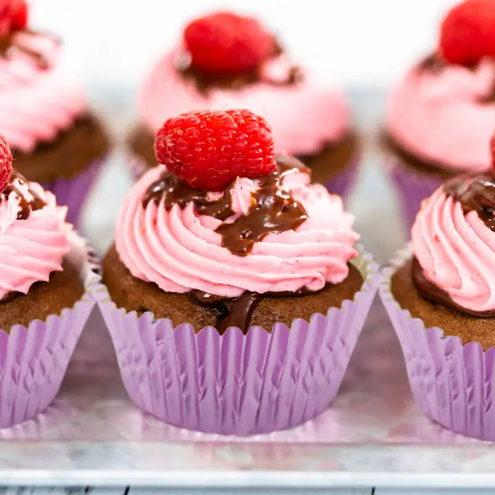 Pink Foil Cupcake Liners