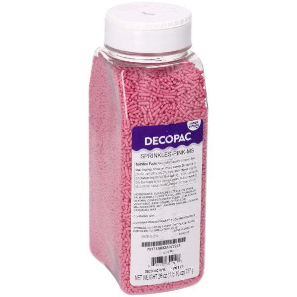 Pink Jimmie Sprinkles - Made Simply Bulk 26oz