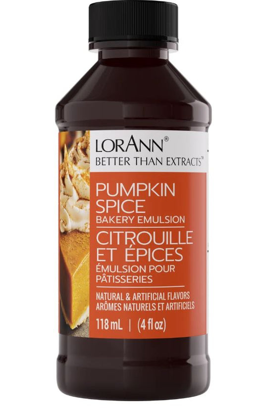 Pumpkin Spice Emulsion 4oz - LorAnn