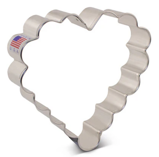 Scalloped Heart Cookie Cutter