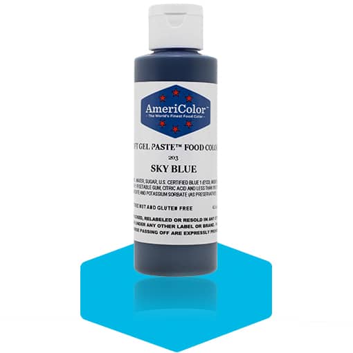 Sky Blue Soft Gel Paste, 4.5 oz