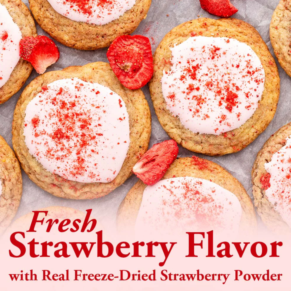 Strawberry Meringue Powder, 8oz.