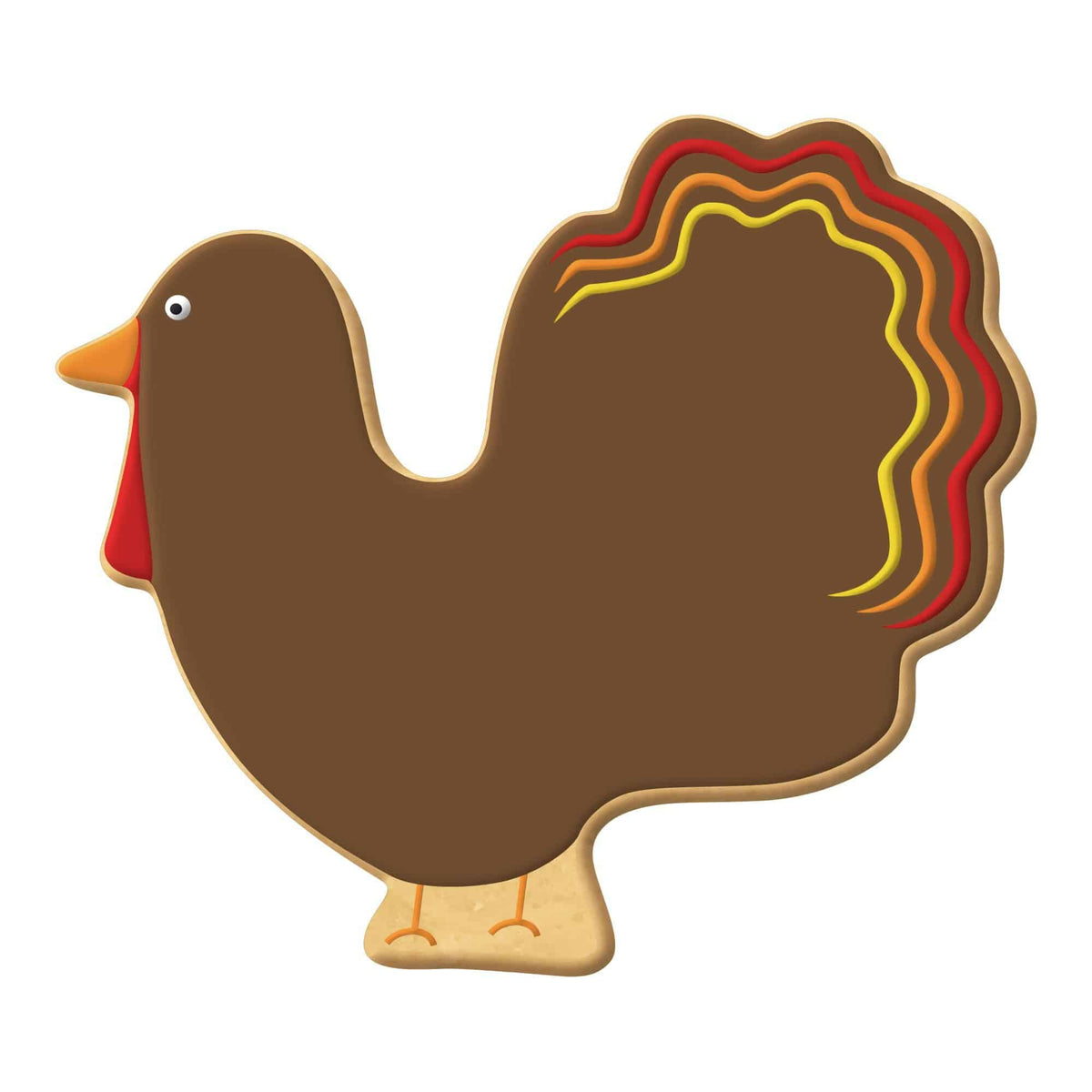 3.5 inch Turkey Cookie Cutter