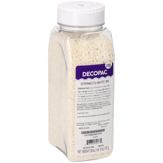 White Jimmie Sprinkles - Made Simply Bulk 26oz